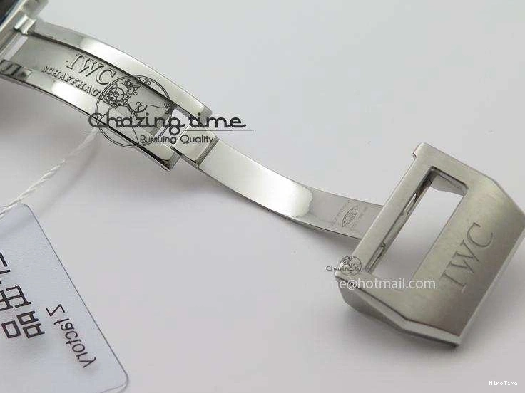 MIROTIME 0216 Pilot Chrono SS IW387808 CF3 ZF 1:1 Best Edition On Brown Leather Strap A Soft 7328